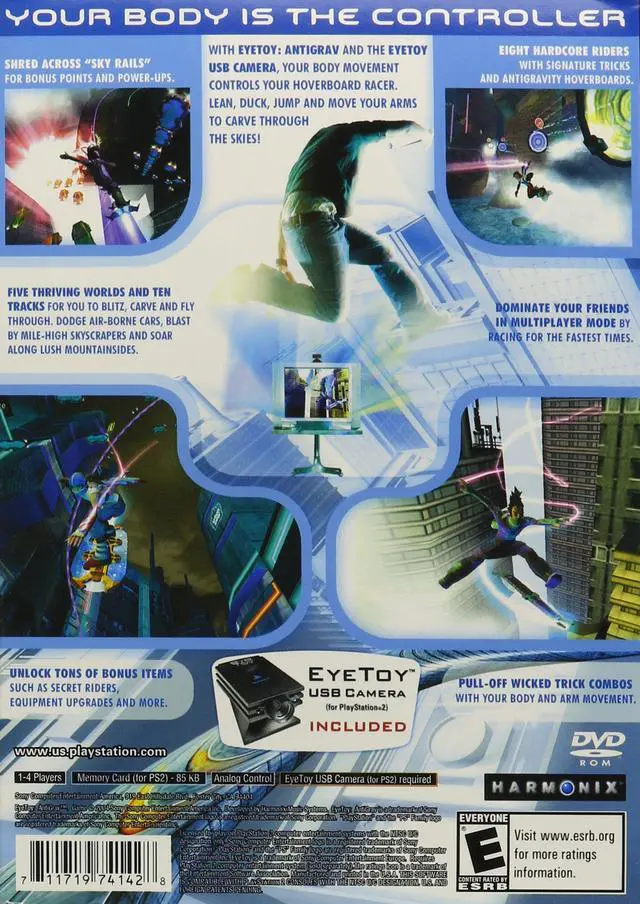 Alt view image 2 of 2 - Eye Toy Anti-Grav with Camera - PlayStation 2