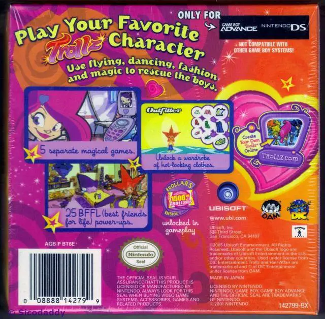Alt view image 2 of 2 - Trollz: Hair Affair - Game Boy Advance