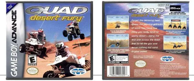 Main image of Quad Desert Fury - Game Boy Advance