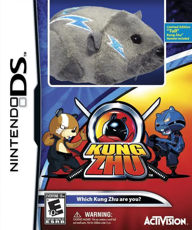 Main image of Kung Zhu Limited Edition with Hamster - Nintendo DS
