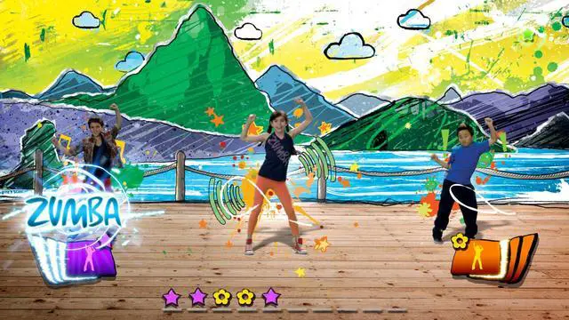 Alt view image 5 of 5 - Zumba Kids - Nintendo Wii