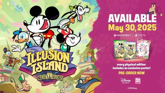 Alt view image 2 of 7 - Disney Illusion Island Starring Mickey & Friends - PlayStation 5
