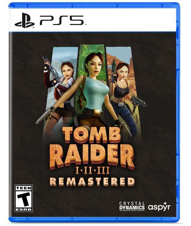 Main image of Tomb Raider I-III Remastered Starring Lara Croft - PlayStation 5
