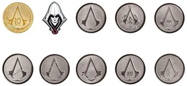 Main image of PowerA Assassin's Creed Collector Pins - One Randomly Selected Pin