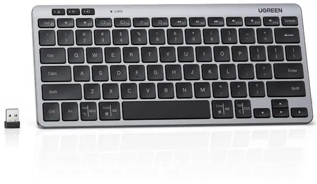 Main image of K551 Slim Quiet Wireless Bluetooth 78Keys Keyboard, 3-Device Free Switching with Bluetooth & 2.4G, Compatible with Windows/macOS/iOS/Android, Works with MacBook, Lenovo, HP
