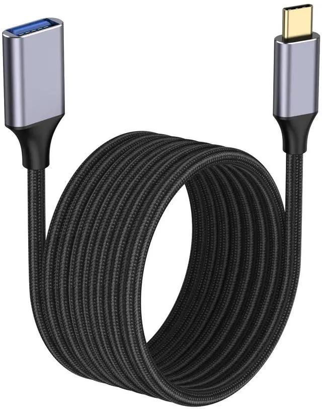 Main image of USB Female to USBC Male Cable Adapter(2M/6.6 Ft),USB Female to USB-c Cable,Typec to USB3.0 Adapter,usba to c Male for Phone/Laptop/Tablet/Switch USBC Device