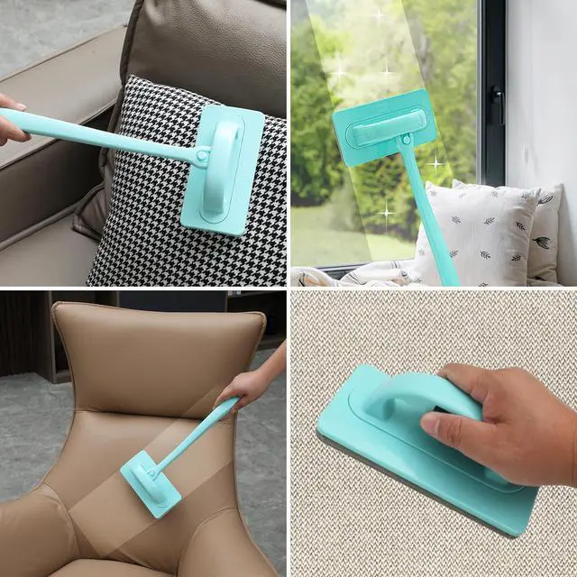 Alt view image 6 of 6 - Whitelf Professional Window Screen Cleaner- Large Brush Face for Door Mesh Cleaning- Detachable Mesh Screen Cleaning Tool- Wet and Dry Dual-Use