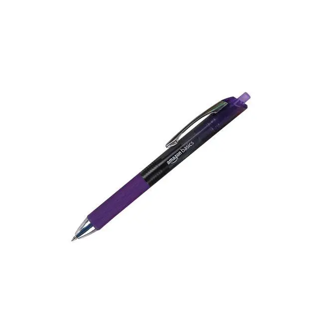 Alt view image 2 of 5 - Retractable Gel Pens, Fine Point 0.7mm, Smooth Writing, Assorted Colors, 12-Pack