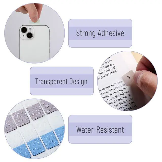 Alt view image 4 of 7 - Sticky Index Tabs, 240 Pcs, Pastel Sticky Tabs for Notebooks