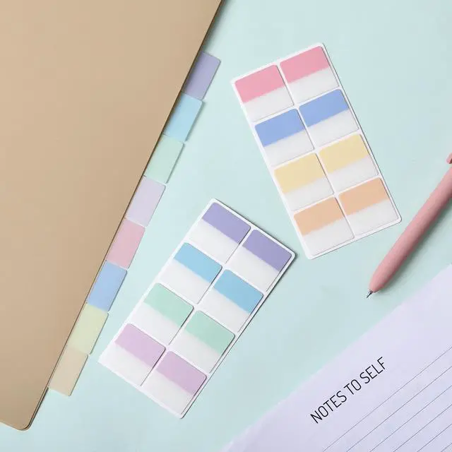 Alt view image 6 of 7 - Sticky Index Tabs, 240 Pcs, Pastel Sticky Tabs for Notebooks