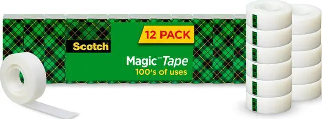 Main image of Magic Tape, Invisible, 12 Rolls