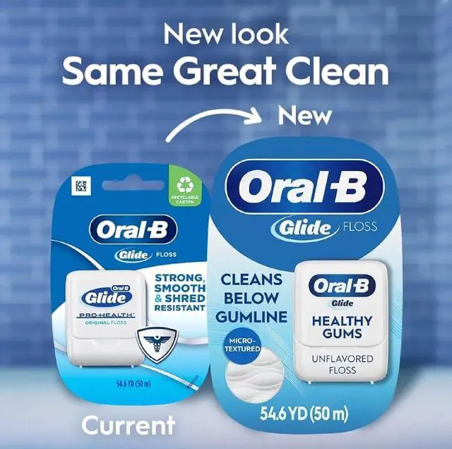Alt view image 3 of 6 - Glide Floss Health Gums Unflavored Floss 54.6 YTD (50 m) (Pack of 1)