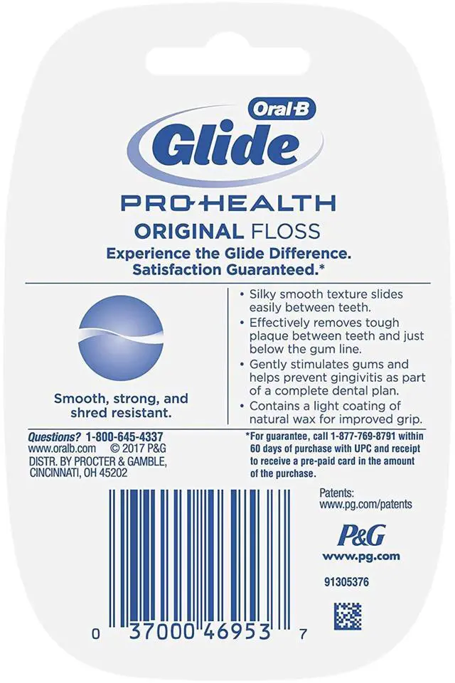 Alt view image 2 of 6 - Glide Floss Health Gums Unflavored Floss 54.6 YTD (50 m) (Pack of 1)