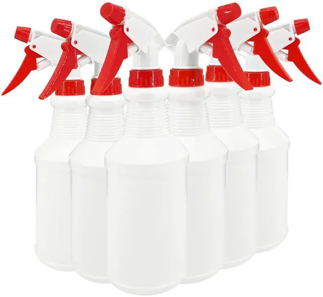 Main image of 6 Pcs 16 Oz Spray BottlesAdjustable Empty Spray Bottle for Cleaning SolutionsSpray Bottles BulkRefillable Spray Bottle for Planting, Water, Bathroom and Kitchen, BBQ, Commercial and Pet
