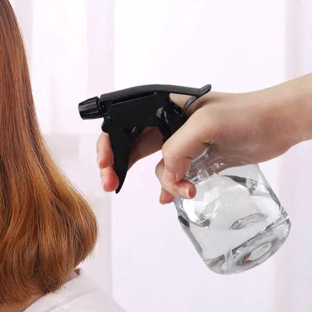 Alt view image 6 of 7 - Spray Bottles 7pcs 8oz Empty Plastic Spray Bottle with Adjustable Nozzle for Hair and Cleaning Solutions Includes Funnel and Labels