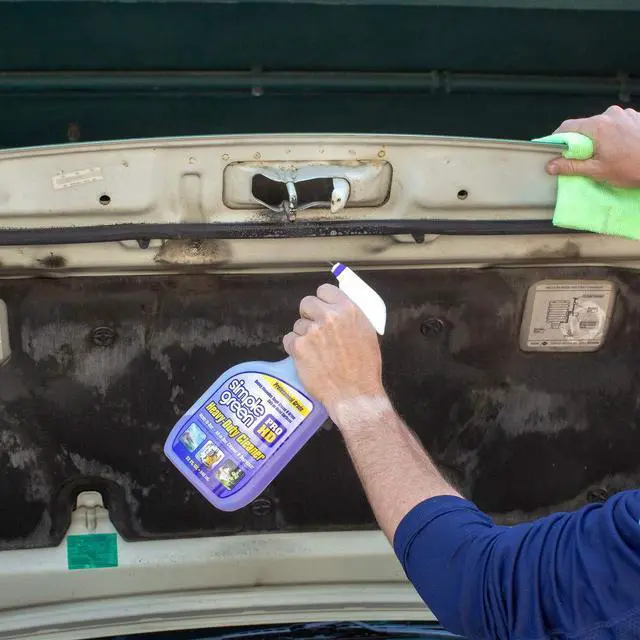 Alt view image 6 of 7 - Pro HD Purple Concentrated Cleaner & Degreaser - Heavy Duty, Professional, Automotive, Restaurant, Grills, Ovens (32 oz Spray @Heavy Strength and 1 Gal Concentrate Refill)