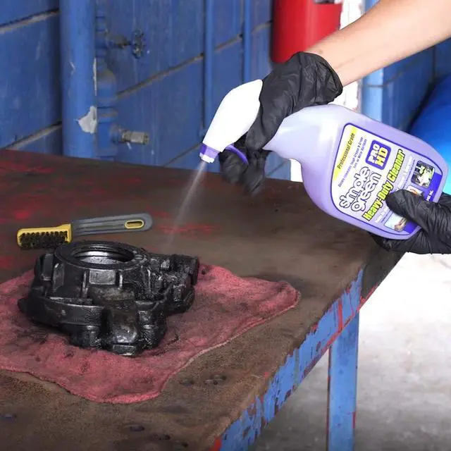 Alt view image 7 of 7 - Pro HD Purple Concentrated Cleaner & Degreaser - Heavy Duty, Professional, Automotive, Restaurant, Grills, Ovens (32 oz Spray @Heavy Strength and 1 Gal Concentrate Refill)