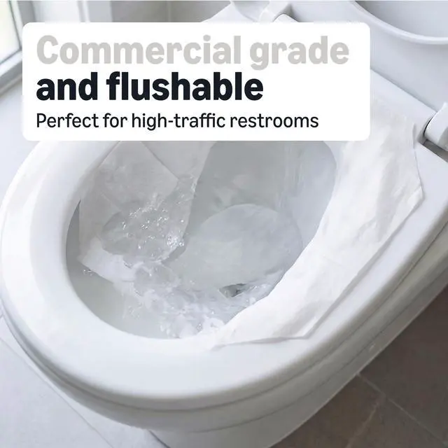 Alt view image 3 of 4 - Disposable Toilet Seat Covers, 4 Packs of 250 Count