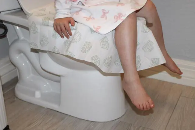Alt view image 5 of 7 - Toilet Seat Covers Disposable, 10 Pcs Extra Large Waterproof Toilet Cover for Children, Kids, Toddlers & Adults, Portable Individually Wrapped Travel Essential for Kids Potty Training