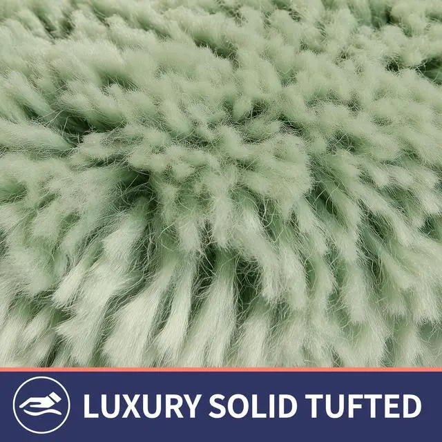 Alt view image 3 of 7 - Soft Microfiber Toilet Seat Cover 17.5" x 15" Machine Washable
