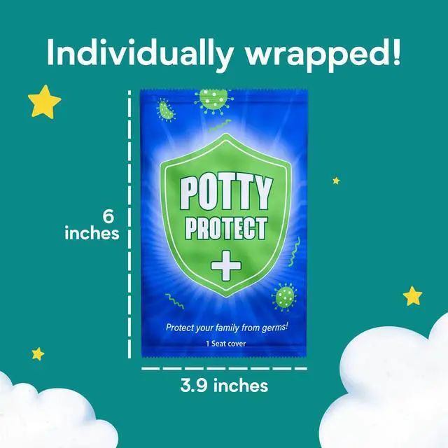Alt view image 6 of 7 - 20 Pack Extra Large Disposable Toilet Seat Cover (Boho) Toddler Toilet Covers for Full Coverage On Toilet or Potty Ideal Travel Toilet Seat Covers for Kids and Adults