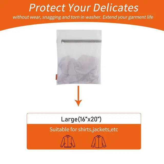 Alt view image 2 of 6 - Mesh Laundry Bags 3 Pack (Large, 16 x 20")