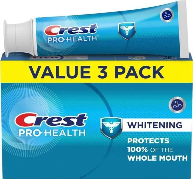 Main image of Base Pro-Health Whitening Toothpaste (4.3oz) Triple Pack, Teeth Whitening