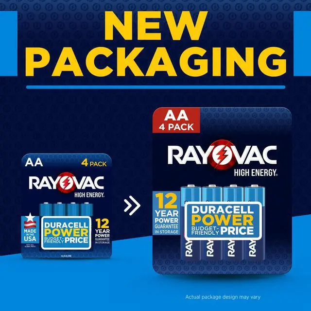 Alt view image 2 of 7 - High Energy AA Batteries (48 Pack), Alkaline Double AA Battery