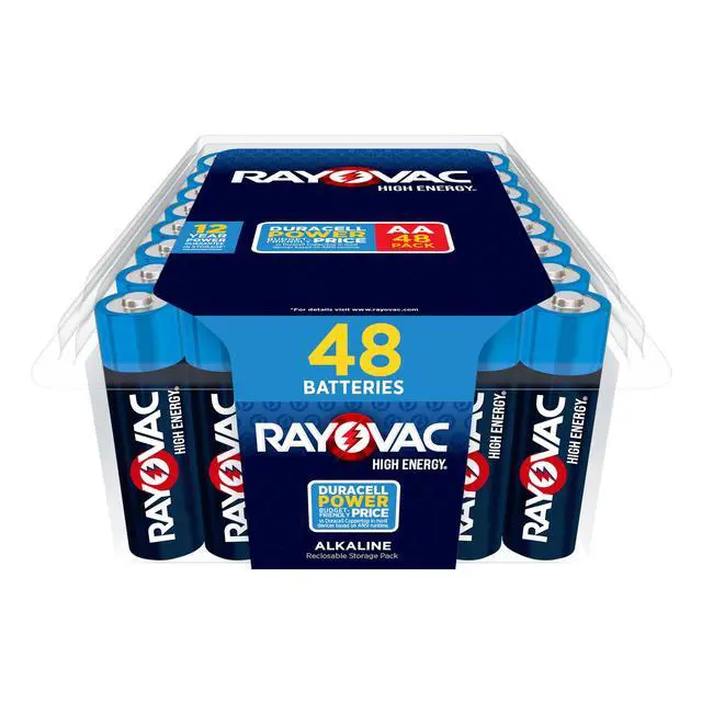 Alt view image 5 of 7 - High Energy AA Batteries (48 Pack), Alkaline Double AA Battery