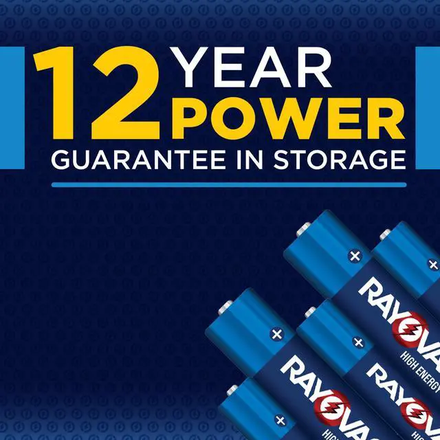 Alt view image 4 of 7 - High Energy AA Batteries (48 Pack), Alkaline Double AA Battery