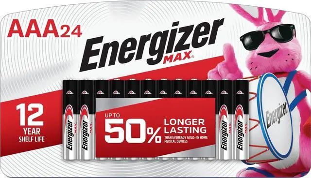 Main image of MAX AAA Batteries (24 Pack), Triple A Alkaline Batteries