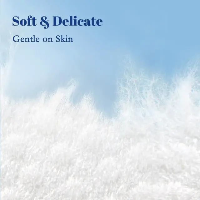 Alt view image 5 of 7 - Face Towels, Ultra-Soft & Extra Thick Cleansing Towels for Sensitive, Dry & Oily Skin, Facial Tissue, Makeup Remover Disposable Towels (60 Count (Pack of 1))