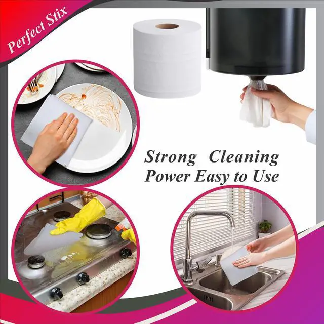 Alt view image 4 of 7 - 10" White Center Pull Paper Towels- Pack of 2ct-600 Sheets Per Roll