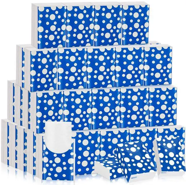 Main image of 60 Pack Pocket Tissues Travel Packs 600 Sheets Travel Size Tissue Packs 3 Ply Unscented Small Mini Individual Portable Tissue Pack with Unique Embossing for Purse Holiday Travel Party