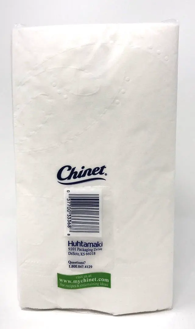 Alt view image 3 of 4 - Classic White Premium Dinner Napkins, 2 Ply, 40 Count (Pack of 3)