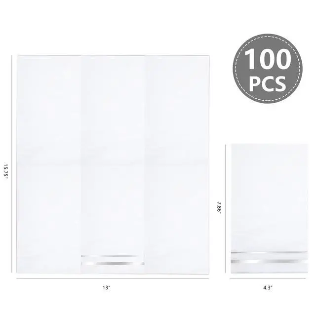 Alt view image 2 of 7 - 100-Count 3-Ply disposable Napkins - Silver Paper Napkins Disposable Premium Quality - Christmas Napkins/Dinner Napkins Disposable Soft, Absorbent for Kitchen, Parties, Weddings or Events