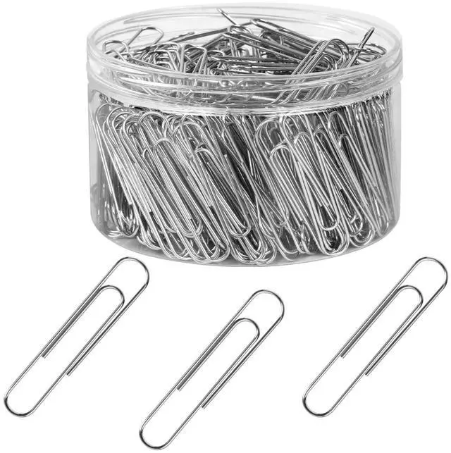 Main image of 280 Pcs Large Paper Clips, 2 Inch Jumbo Paper Clips, Silver Paperclips, Stainless Steel Large Paperclips Office for Teacher Supplies School Supplies