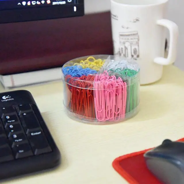Alt view image 6 of 6 - 300 Pieces Large Colorful Paper Clips, 2 Inch