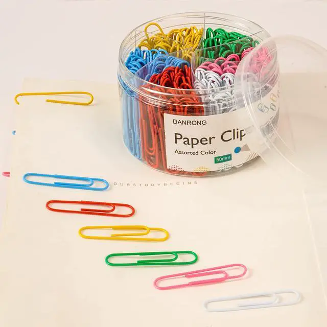 Alt view image 4 of 7 - Jumbo Paper Clips,265 PCS (2 Inch) Large Paperclips Colorful Clips for Paperwork Ideal for Home, School and Office Use Colored