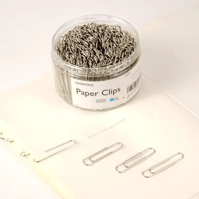 Alt view image 6 of 7 - Silver Jumbo Paper Clips, 270pcs 2 Inch (50 mm) Paper Clip, Large Paperclips Great for Office School and Personal Use(2 in, Silver)