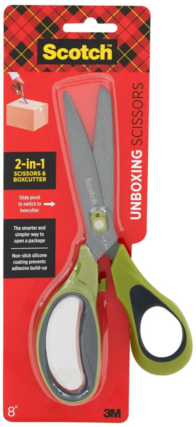 Main image of Non-Stick Unboxing Scissors, 8-inch