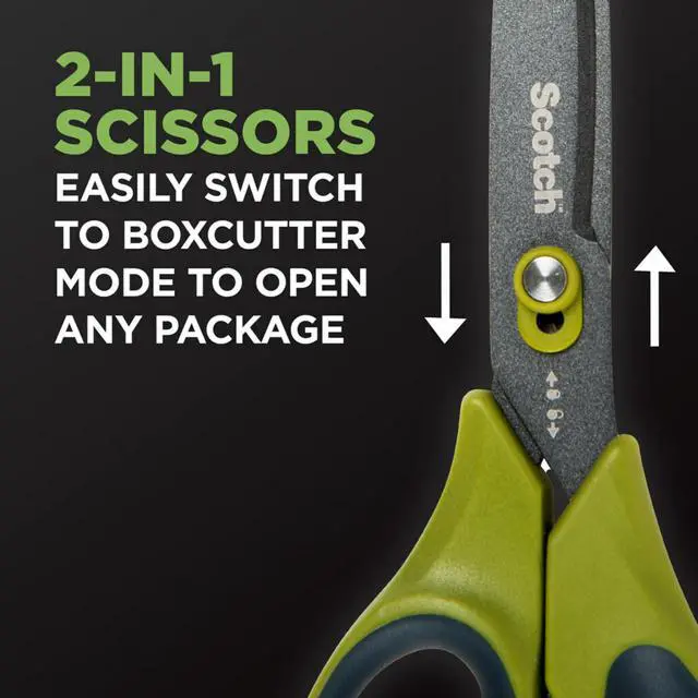 Alt view image 3 of 6 - Non-Stick Unboxing Scissors, 8-inch