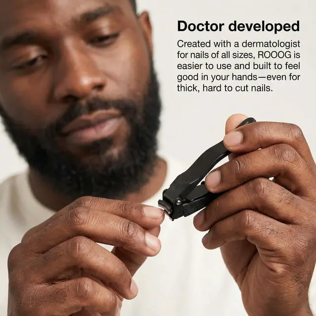 Alt view image 5 of 7 - No Mess Nail Clippers with Catcher - Self-Collecting Fingernail & Toenail