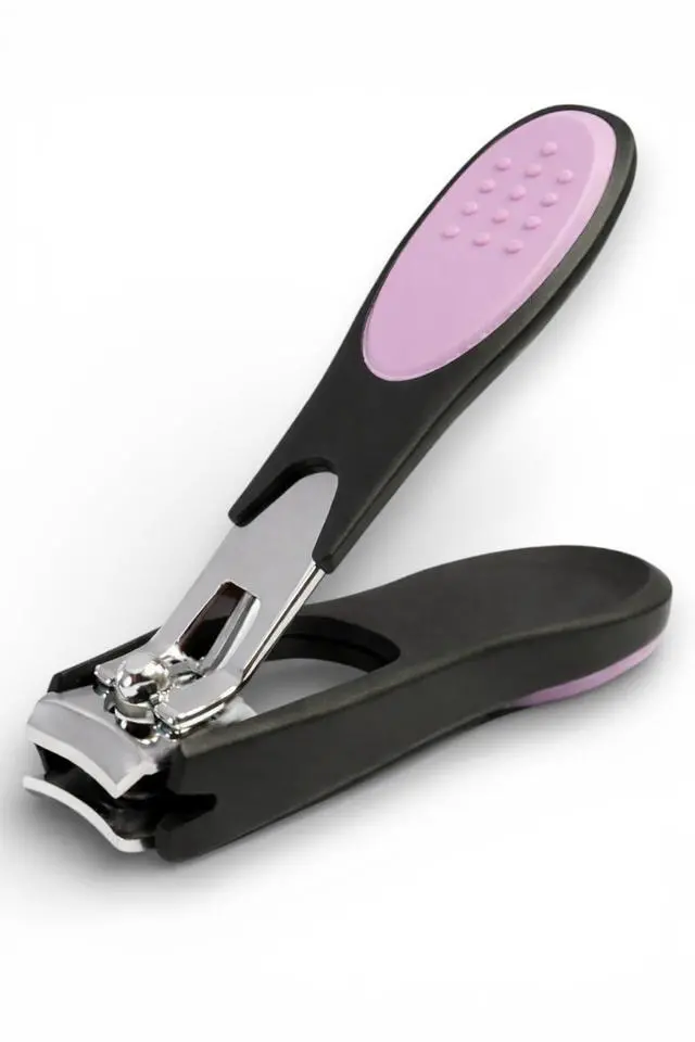 Main image of Nail Clipper, Toenail Clippers, Chrome Plated, Stainless Steel, Sharp, Sturdy, Comfort Grip, Nail Catcher, for Men and Women, Nail Cutter, Trimmer