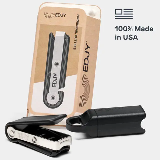 Alt view image 2 of 5 - Fingernail Cutter - Precision Stainless Steel Nail Cutter for Fingernails | Sharp Blade, Ergonomic Design, Durable & Rust-Resistant | Ideal for Men and Women | Black