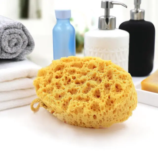 Alt view image 6 of 7 - Bath Sponge, Foam Loofah, Shower Sponge for Body, Oval, 3 Pack