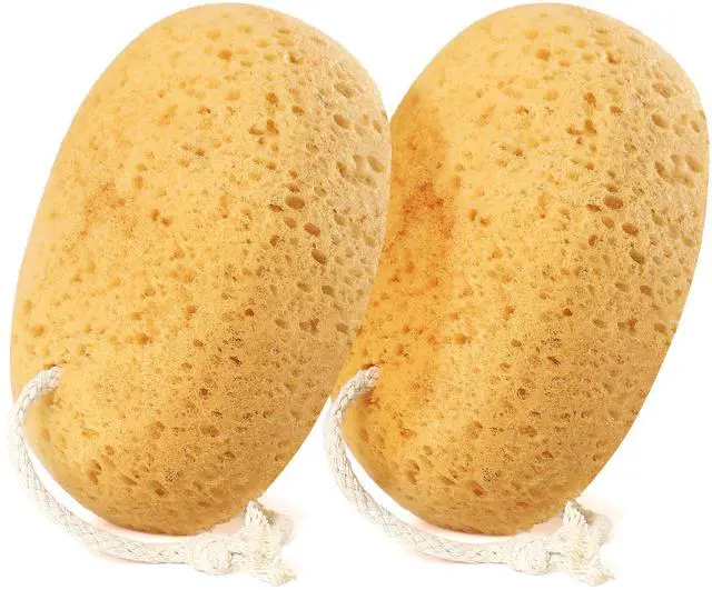 Main image of Bath Sponge for Women Men Body Wash & Exfoliating 2-Pack