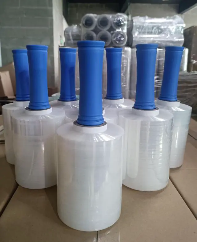 Alt view image 6 of 6 - Stretch Wrap 5.11"×1000' Plastic Wrap Roll for Moving Shipping Wrap