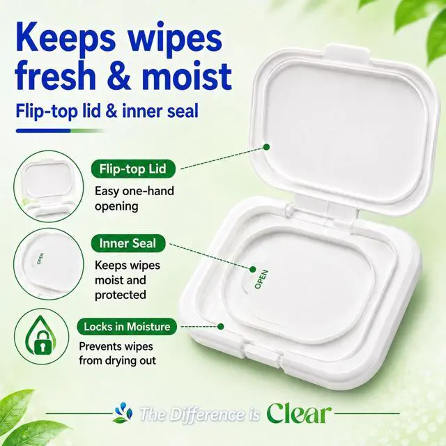 Alt view image 6 of 7 - Flushable Wipes, Aloe, Cucumber and Chamomile, Sewer & Septic Safe, Extra Large Adult Wet Wipes, Cucumber Scent, 150 count (3 pack)