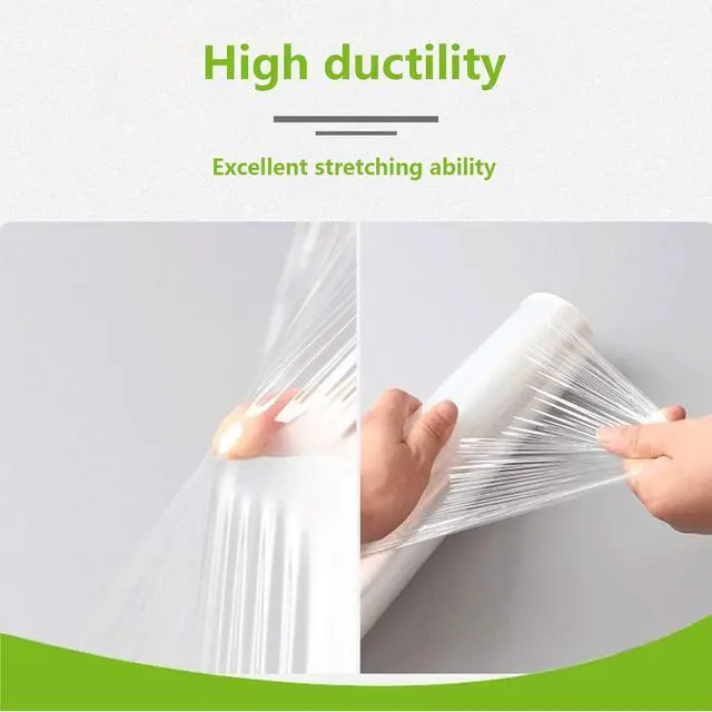 Alt view image 4 of 6 - Clear Cling Wrap Refill Roll, 12Inch Stretch Food Wrap